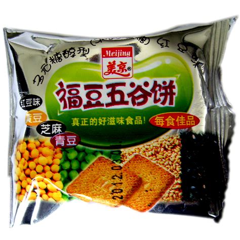 红豆饼干 美京多元糖醇型福豆五谷饼红豆味 散500g 新品上架 无糖_夕阳情食品专营店