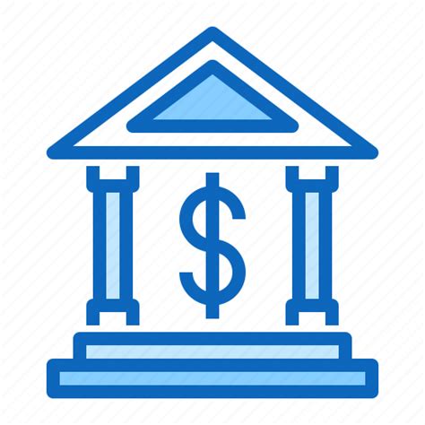 Bank, banking, dollar, finance, money icon