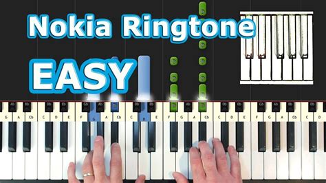 Nokia Ringtone - Piano Tutorial EASY - How To Play (Synthesia) - YouTube