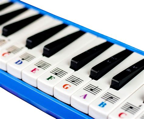 Piano Stickers for 32/37 Key Melodica-Transparent and Removable - Quality Music Gear