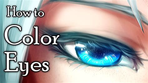 How to Color Eyes [Voice-over Tutorial] - YouTube