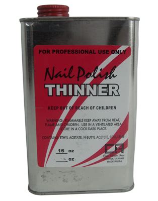 Nail Polish Thinner – 16 Oz (Tin Can) – Cali Beauty Supply
