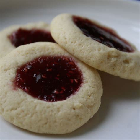 Jam Filled Butter Cookies