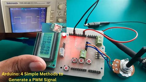 How to Generate a PWM Signal with Arduino - 4 Simple methods. Part 2 - YouTube