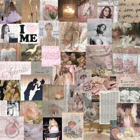 Aesthetic Coquette Photo Wall Collage Kit / Picture Wall Room Decor Coquette Downtown Girl - Etsy