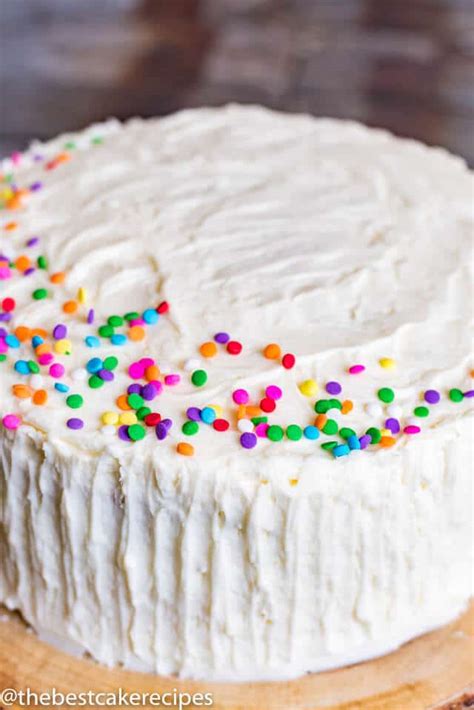 Vanilla Cake Recipe {From Scratch Homemade Cake with Whipped Eggs}