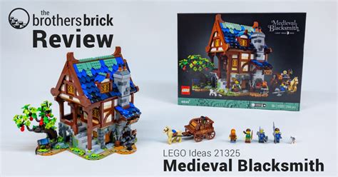 LEGO Ideas 21325 Medieval Blacksmith - the Black Falcons return to LEGO Castle [Review] - The ...