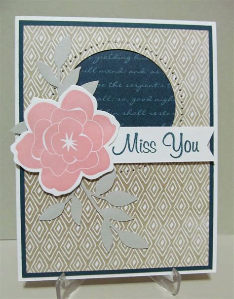 Savvy Handmade Cards: Miss You Card