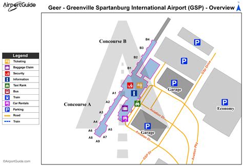 Greenville Spartanburg International Airport - KGSP - GSP - Airport Guide