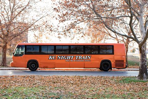 Orange Party Bus Rental | KC Night Train