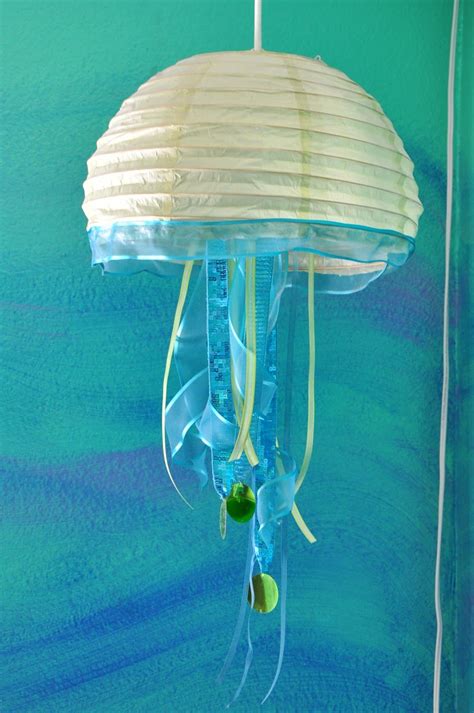 Jellyfish Paper Lantern Night-light Mermaid Bedroom, Baby Bedroom, Ocean Bedroom Kids, Ocean ...