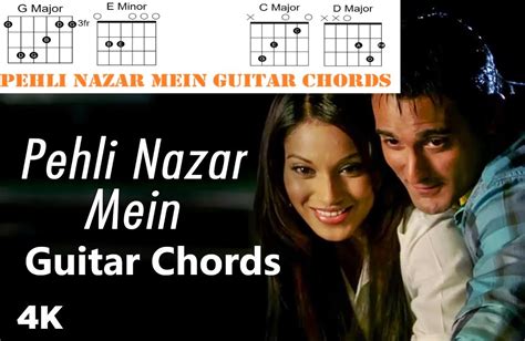 Pehli Nazar Mein Easy Guitar Chords - Atif Aslam 00 - GUITAR KNOWLEDGE