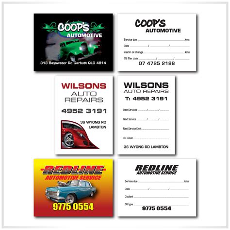 Auto Service Stickers, Car Service Stickers