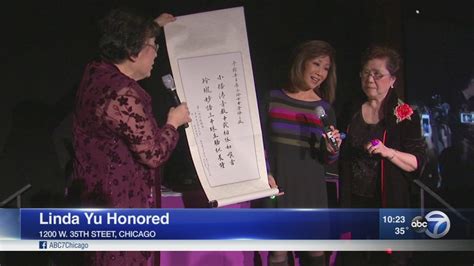 Linda Yu honored at Chinese American Social League winter social - ABC7 ...