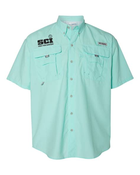 Columbia Short Sleeve Fishing Shirt - Safari Club