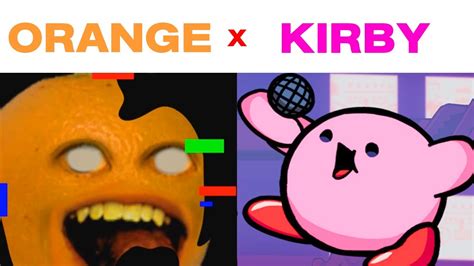 Friday Night Funkin' VS ANNOYING ORANGE & KIRBY (Wish Come True/FNF Mod ...