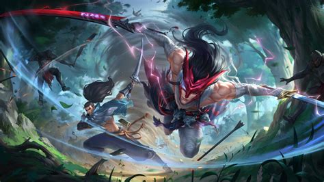 Yone Yasuo LoL 4K #6381o Wallpaper PC Desktop