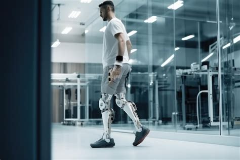 Premium AI Image | Beyond Disability Embracing the Future with ...