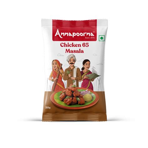 Chicken 65 Masala Powder - Annapoorna Masalas & Spices