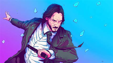 Download Keanu Reeves Movie John Wick 4k Ultra HD Wallpaper by Vicente Valentine