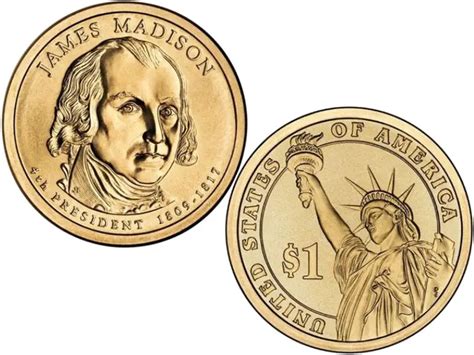 James Madison Dollar Coin Value