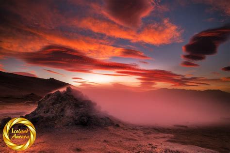 Fumarole Fire - Iceland Photo Gallery