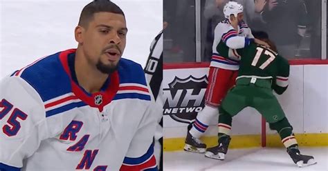 Ryan Reaves did the most Ryan Reaves thing ever against the Wild's ...