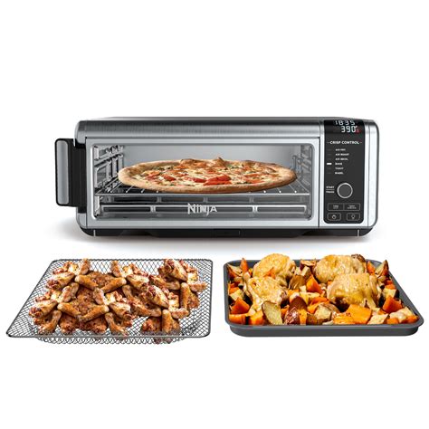 Ninja® SP100 Foodi™ 6-in-1 Digital Air Fry Oven, Large Toaster Oven, Flip-Away for Storage ...