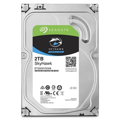 Buy Seagate SkyHawk 2TB Surveillance HDD Online @ AED292.16 from Bayzon