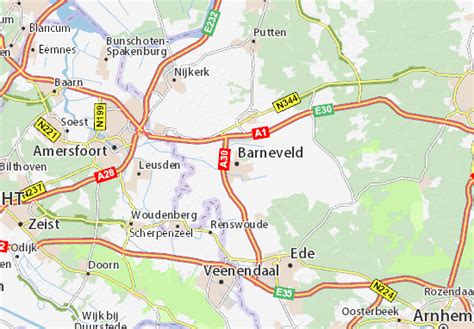 MICHELIN Barneveld map - ViaMichelin