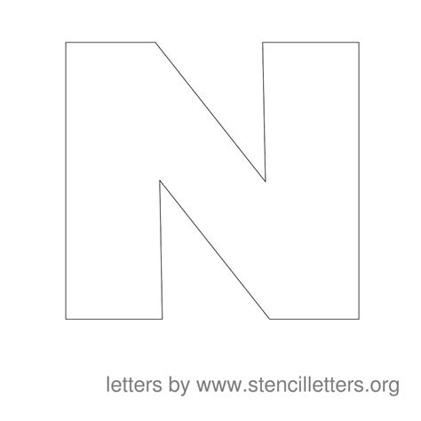 Large Stencil Letters | Stencil Letters Org