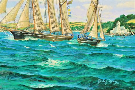 Schooner Race Further Reading - Gordon Frickers Marine Art