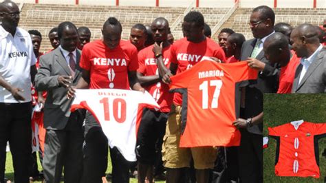 New Harambee Stars' jersey unveiled