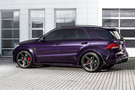 Carbon Mercedes-AMG GLE 63 by Topcar Has Purple Leather Interior ...