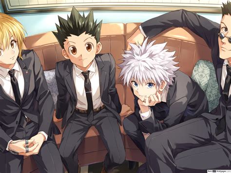 Gon Killua Kurapika Leorio - 2732x2048 Wallpaper - teahub.io