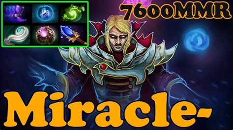 Dota 2 - Miracle- 7600 MMR Plays Invoker vol 13# - Ranked Match Gameplay - YouTube