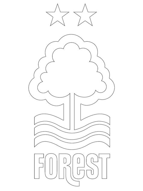 colouring page Nottingham Forest FC | coloringpage.ca