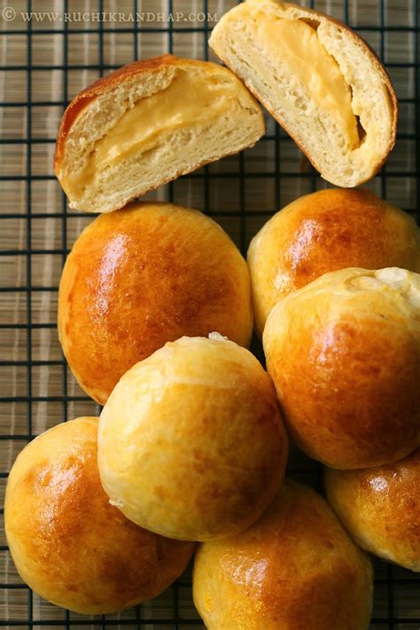 baked custard bun recipe