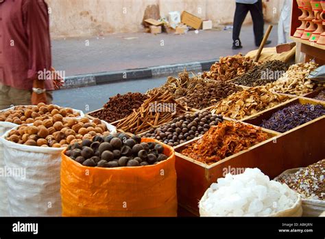 Spices at the Spice Souk Dubai Stock Photo - Alamy