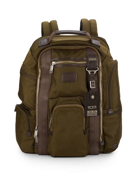 Tumi Alpha Bravo Kingsville Deluxe Backpack in Green for Men (olive) | Lyst