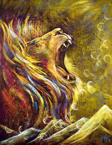 Lion of Judah, Roaring Lion Wall Art, Canvas Print, Fine Art Paper ...