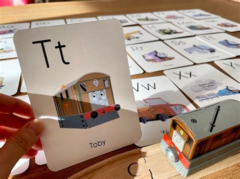 Thomas Trains Alphabet Thomas Trains A-Z Alphabet Cards | Etsy UK