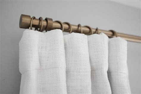 HOW TO HANG CURTAINS USING DRAPERY PINS AND RING CLIPS | Hanging ...