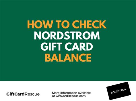 Nordstrom Gift Card Balance - GiftCardRescue.com