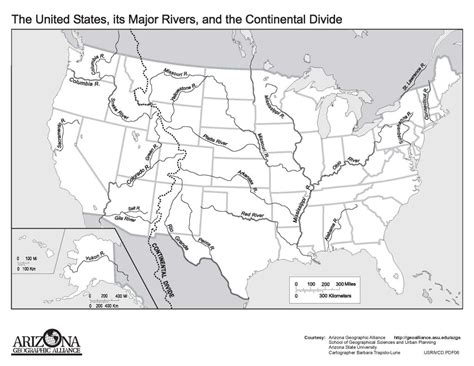 Us Physical Map Rivers