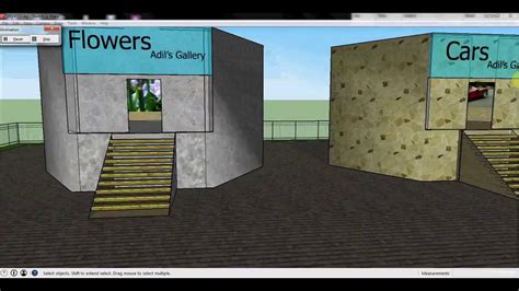 Sketchup Art Gallery idea - YouTube