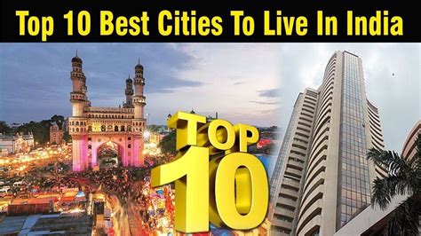 Top 10 Best Cities To Live In India 2020 - YouTube