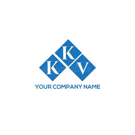 KKV Letter Logo Design on WHITE Background. KKV Creative Initials Letter Logo Concept. KKV ...