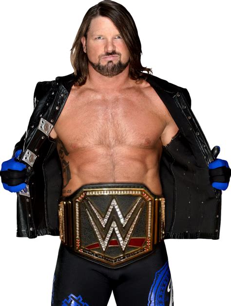 AJ Styles WWE Champion 2017 by LunaticDesigner on DeviantArt