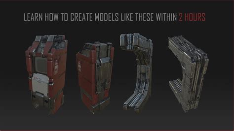 ArtStation - Hard Surface 3D Modeling Tutorial | Tutorials